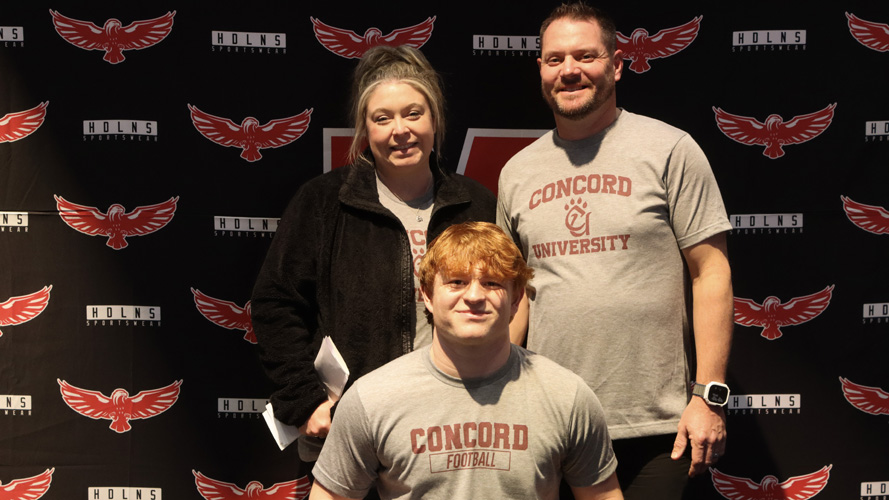 Cole Miller Commits To Play Football at Concord University